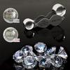 10x 20x Jewelers Loupe Pocket Magnifying Glass With Dual Lenses Foldable Jewelry Loop Magnifier For Diamonds Coins Watches Plant