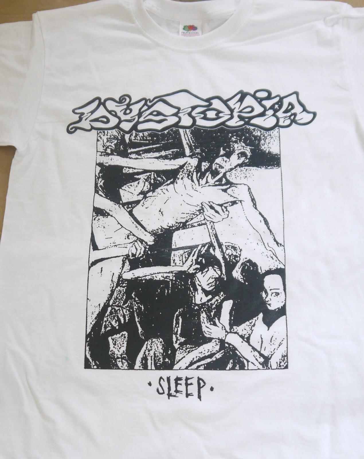 Retro Dystopia band shirt Sleep T-shirt white shirt TE1889 M