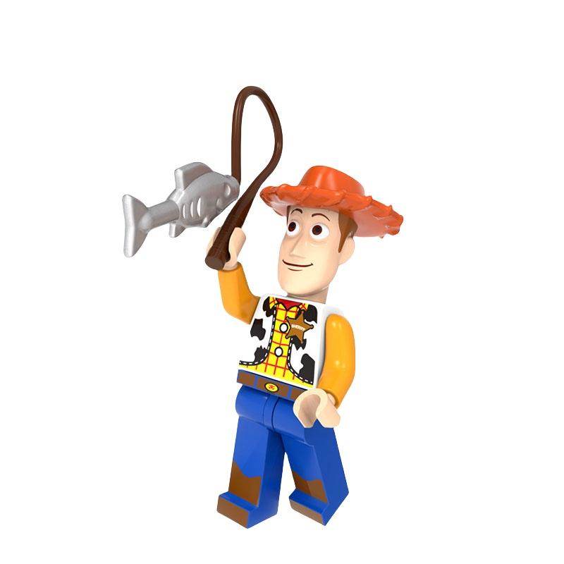 Toy Story Stavebnice Plastové Hračky Postavičky Pro Děti Výška 4,5 cm