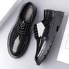 Fashion Big Size Men's Shoes Fashion Hollow Out Leather Shoes Luxury Business Casual Shoe Breathable Sandals Oxfords Dress Shoes for Men