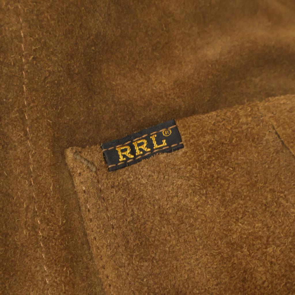 RRL [Domestically Authorized] USED TESLIN Roughout Suede Jacket M BrownUsed