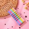 10Pcs Girl Rainbow Magnoloran Wavy Bobby Pins Hair Clip Hairpin Hairdressing