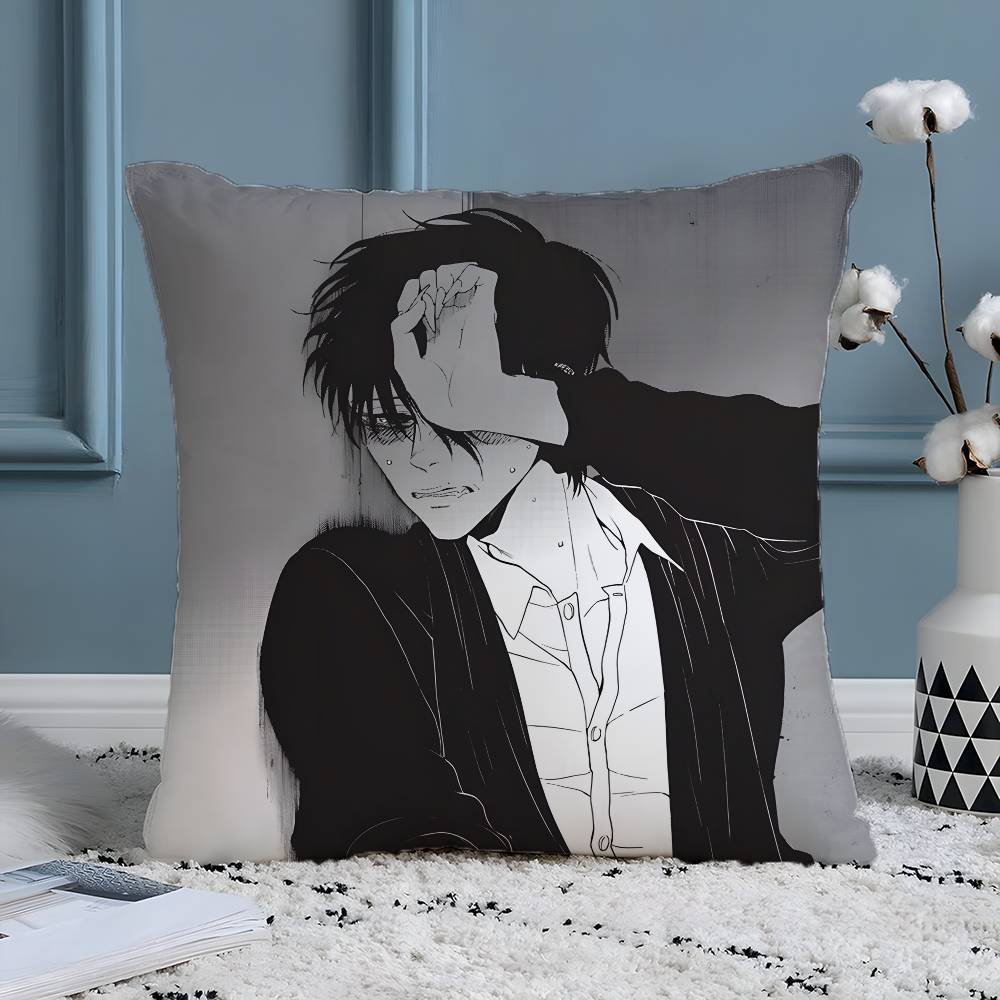 Cartoon Anime DEVILS LINE-L Pillow Case Silky elegant Comfort Sofa Bed  Invisible zipper Beach pillowcase