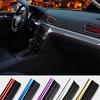 5M Car Seal Styling Interior Stickers Decoration Strip Mouldings Car Door Dashboard Air Strips