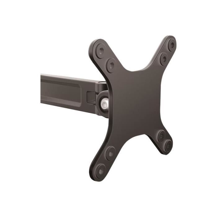 Support mural - StarTech.Com - Bras d'écran à montage mural - Pivot simple - VESA 75x75 - 15 kg max