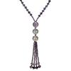 Crystal Necklace Femininity Versatile Fashion Sweater Chain Heavy Industry Clothes Accessories