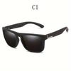 Fashion Oversized Polarized Sunglasses Men Women Luxury Driving Fishing Travel Vintage Square Sun Glasses for Man UV400 Eyewear