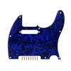 PVC Material Electric Guitar Scratch Plate Blue Pearl Color Pickguard Guitar Protection