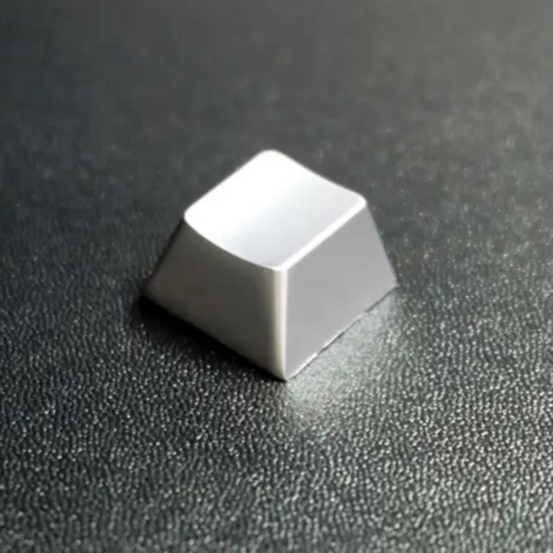Metal Keycaps Cherry Profile for Mechanical Keyboard Switches Keycaps Black Silver Gold
