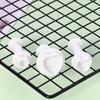 3pcs Valentine's Day Heart Shaped Spring Sugar Mold Cake Decoration Food Grade Mold Cookie Mold DIY Mold Kitchen Supplies