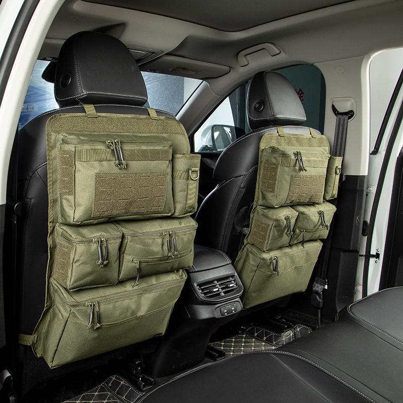 Car Multifunctional Luggage Organizer and Storage Bag, Hanging Rear Seat Bag for Car Rear Seats,Tactical Storage Bag