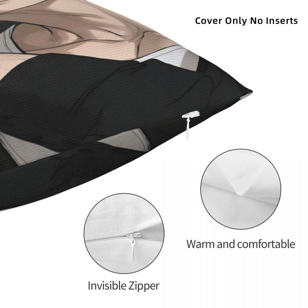 Joo Jaekyung Anime Pillowcases Accessories Soft Cushion Cover Throw Pillow Cover Living Room Decorations Square Multi-Size