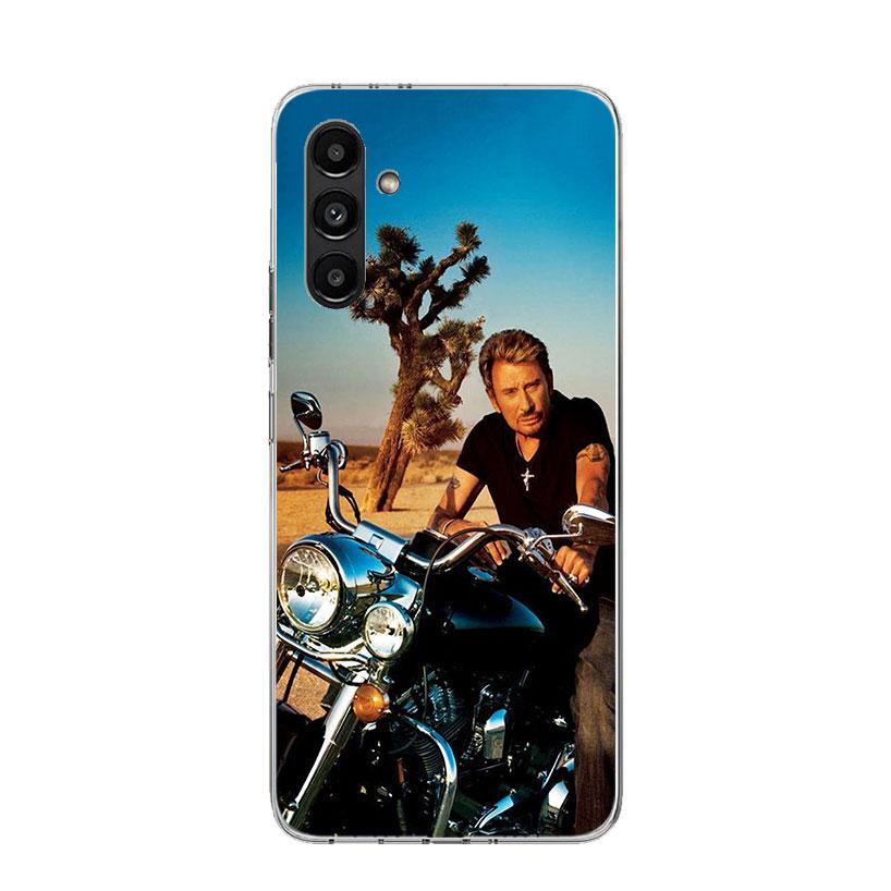 

Johnny Hallyday Music Case Phone Cover for Samsung Galaxy A16 A56 A36 A26 A15 A55 A35 A25 A14 A54 A34 A24 A13 A53 A33 A23 A05S A Samsung A05S