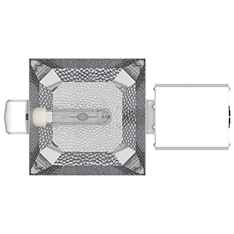 315 CMH 120260 Grow Light 4200K Full Spectrum VegFlower Lamp for Indoor Plant Growth Aluminum Housing White Finish High Efficie