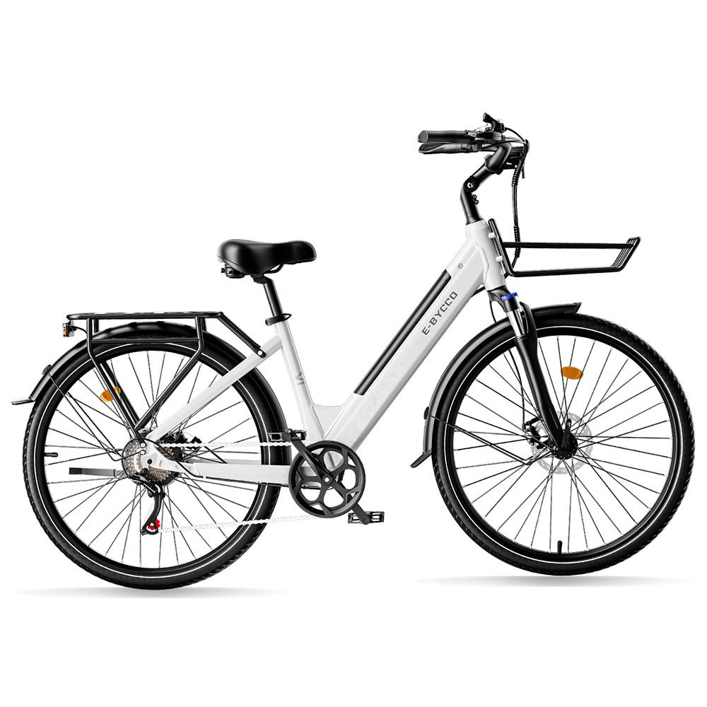 Electric Bicycle Ebycco V1 500W Motor Urban Commuter Electric Bike 36V 15.6Ah 28" Tire Top Speed 25km/h Dual Disc Brakes Max Load 150Kg