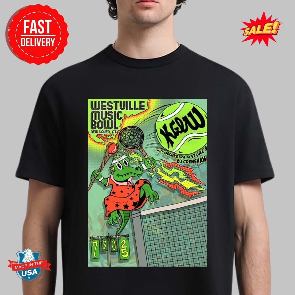 King Gizzard And The Lizard Wizard Orchestra New Haven 2025 On July 30 T-Shirt S