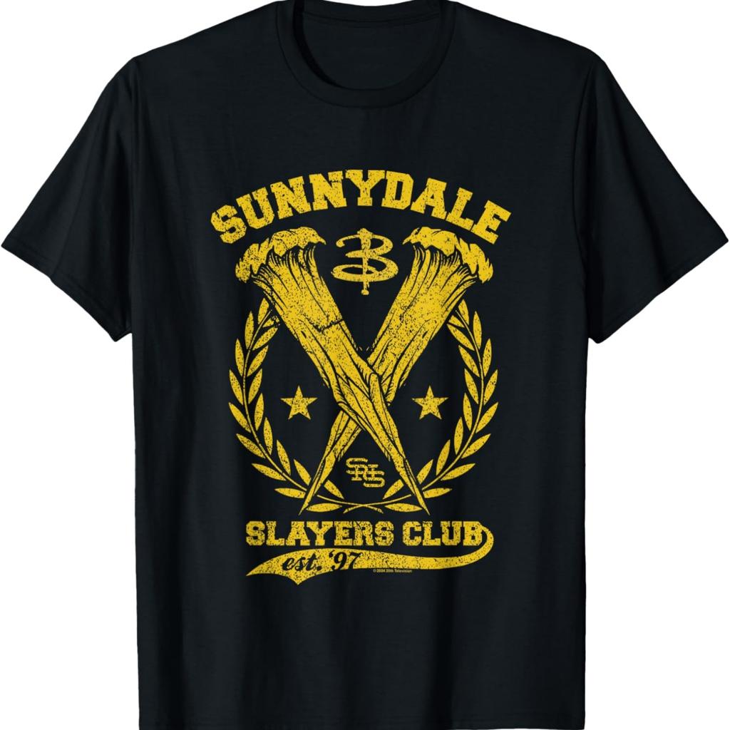 Buffy The Vampire Slayer Sunnydale Slayers Club Collegiate T-Shirt