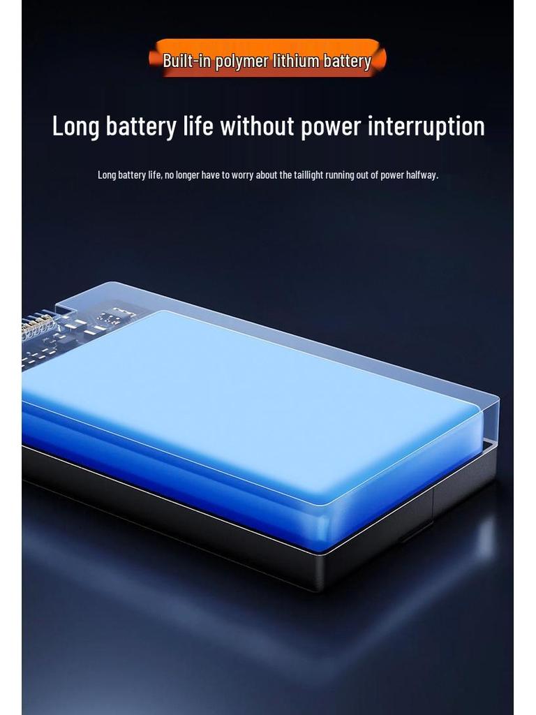 Tricolor USB & Solar Charging Bicycle Taillight: High-Brightness COB Flash for Night Riding Safety