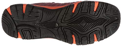 Fukuyama Rubber CITYHUNTER #100 Men's Protective Sneakers, Plum, Size 25.5 Cm, 3E