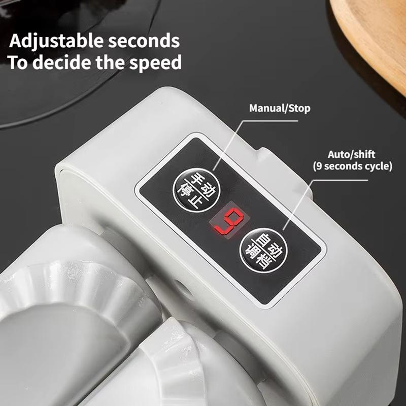 Automatic Electric Dumpling Maker Machine - Compact Home Use, Fast Press Tool for Kitchen | New Design Easy Cooking