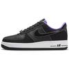 Air Force 1 Low 07 LV8 EMB World Champ - Lakers Men Sneakers Black Iron-Grey White DR9866-001