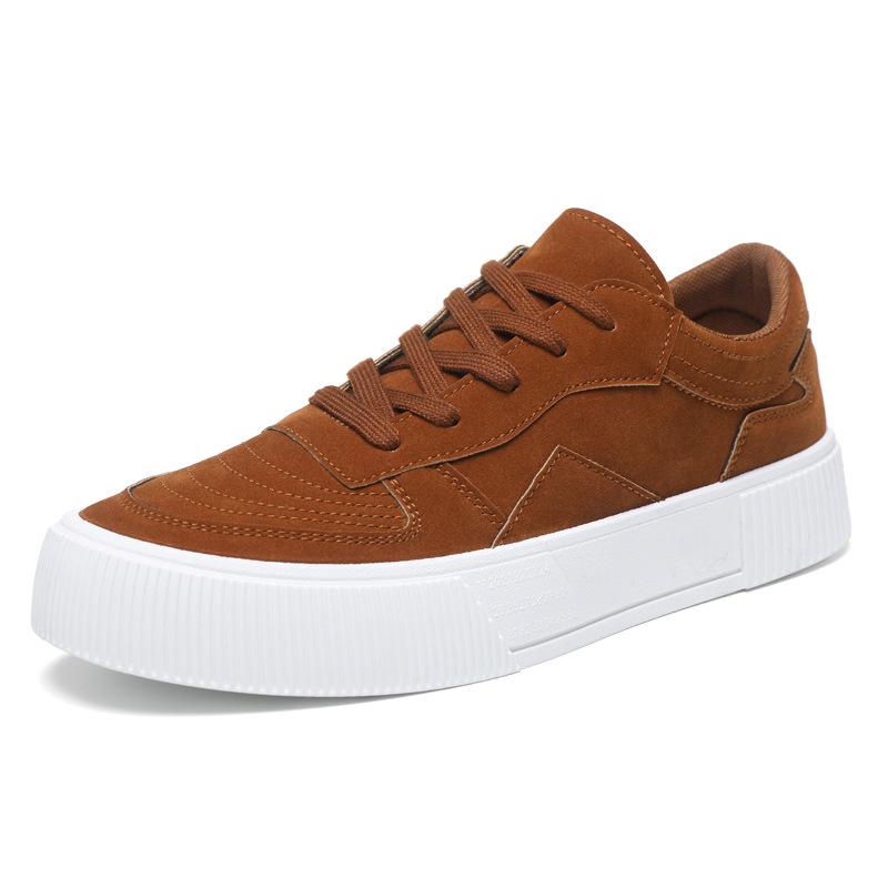 Men's Thick Baseplate Shoes Spring and Autumn 47.48 Men's Shoes Casual Retro Trend