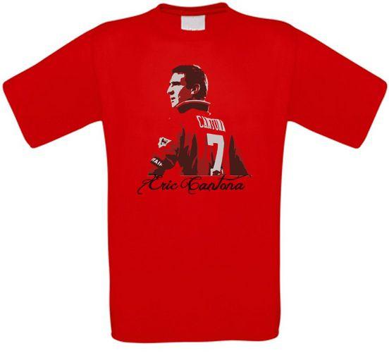 Eric Cantona Manchester France T-Shirt All Sizes L