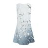 Women's Summer Casual V-Neck Floral Button Dress With Pockets