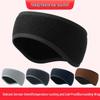 Winter Skiing Headband: Thick, Solid Color, High Elasticity Ear Protection with Non-Slip German Velvet for Outdoor Sports