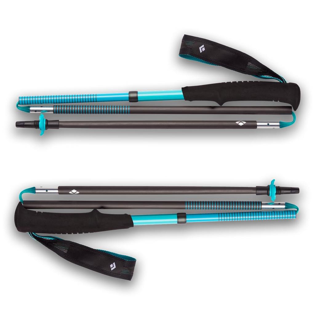 Black Diamond Distance Carbon Z Folding Dark 120cm Women's Poles, Patina,