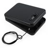 Small Safe Box Portable Travel Lock Storage Cabinet 3digit Password Case with Security 3Ft Steel