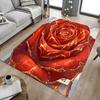 1PC Rose Gold Extra Large Non Slip Floor Carpet, Office, Family, Bedroom Large Area Rug Indoor Rugs, Vibrant Colors