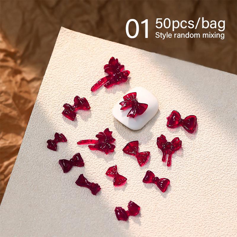 50 ks mini kosočtvercové kamínky na nehty s plochým dnem, AB barva, zdobení nehtů, křišťálové drahokamy, oslnivá manikúra, 3D dekorace na nehty