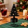 Christmas Tree Tealight Candle Holders,Iron Christmas Candle Holders Decorative Candle Stand for Party Table Centerpeices
