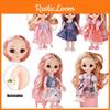 1/12 6.6in Bjd Princess Dolls Cute Moveable Joints Kids Birthday Gift