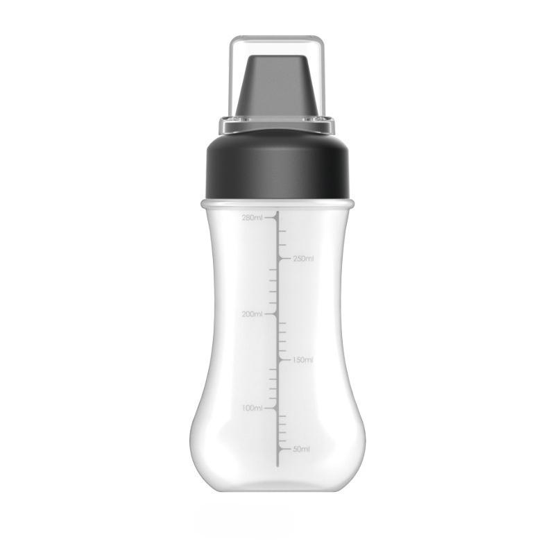 350ml Plastic Squeeze Condiment Bottles with 5 Hole Nozzle for Ketchup, Mustard, and Sauces