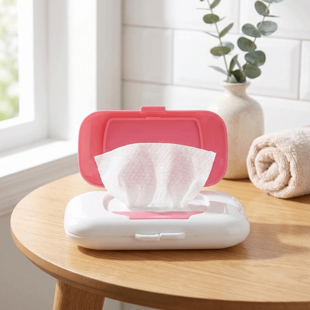 Refillable Wipes Dispensers Sealed Baby Wipe Box Portable Wipe Holder  for Home