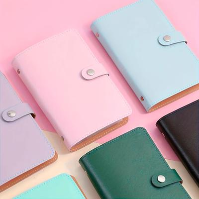 Banknote Storage Book Made Can Hold 100 Banknotes with Banknote Photos Stamps Bank Card Storage Book