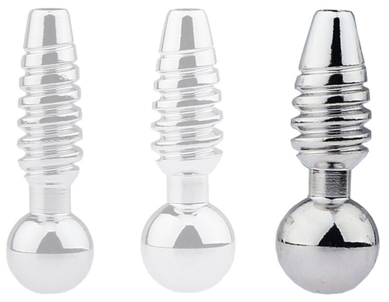 Plug pénis percé Screw L 2.5cm - Diamètre 10mm - FUKR - Plugs Urètre Percé