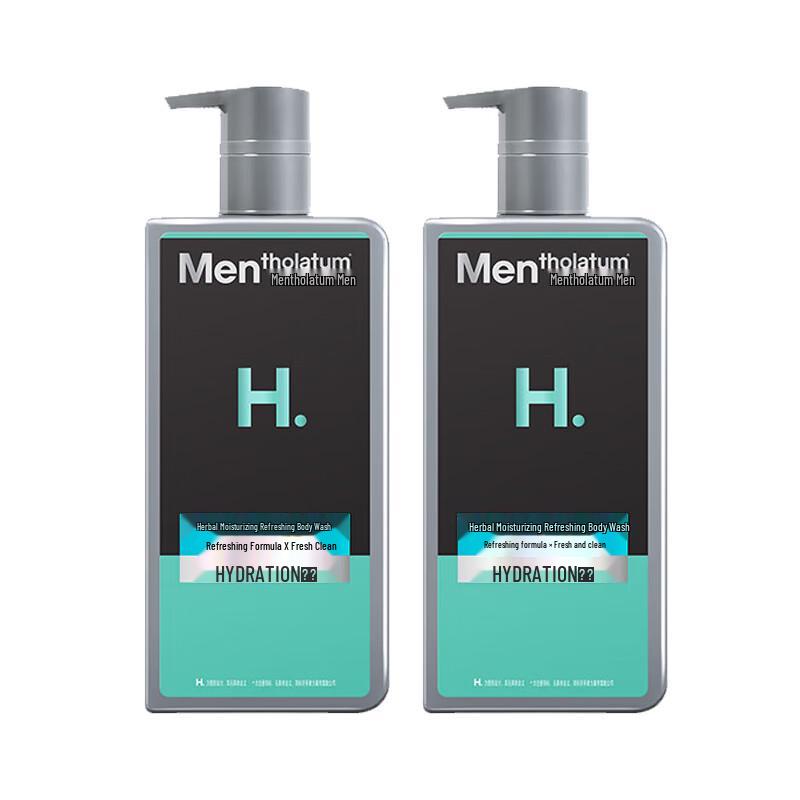 Mentholatum Men s Refreshing Herbal Moisturizing Shower Gel