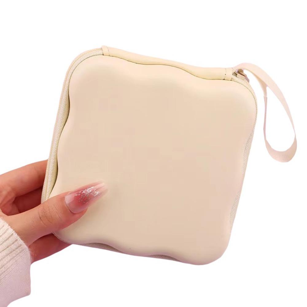 Portable Cable Organizer Zipper Closure Charger Protector Cute Cord Storage Bag USB