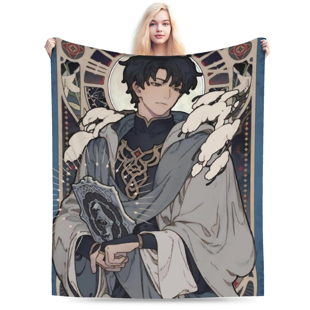 Lord Of The Mysteries  Warm Blanket  Kids Plush Throw Blanket Funny Bedroom Flannel Bedspread Sofa Bed Cover