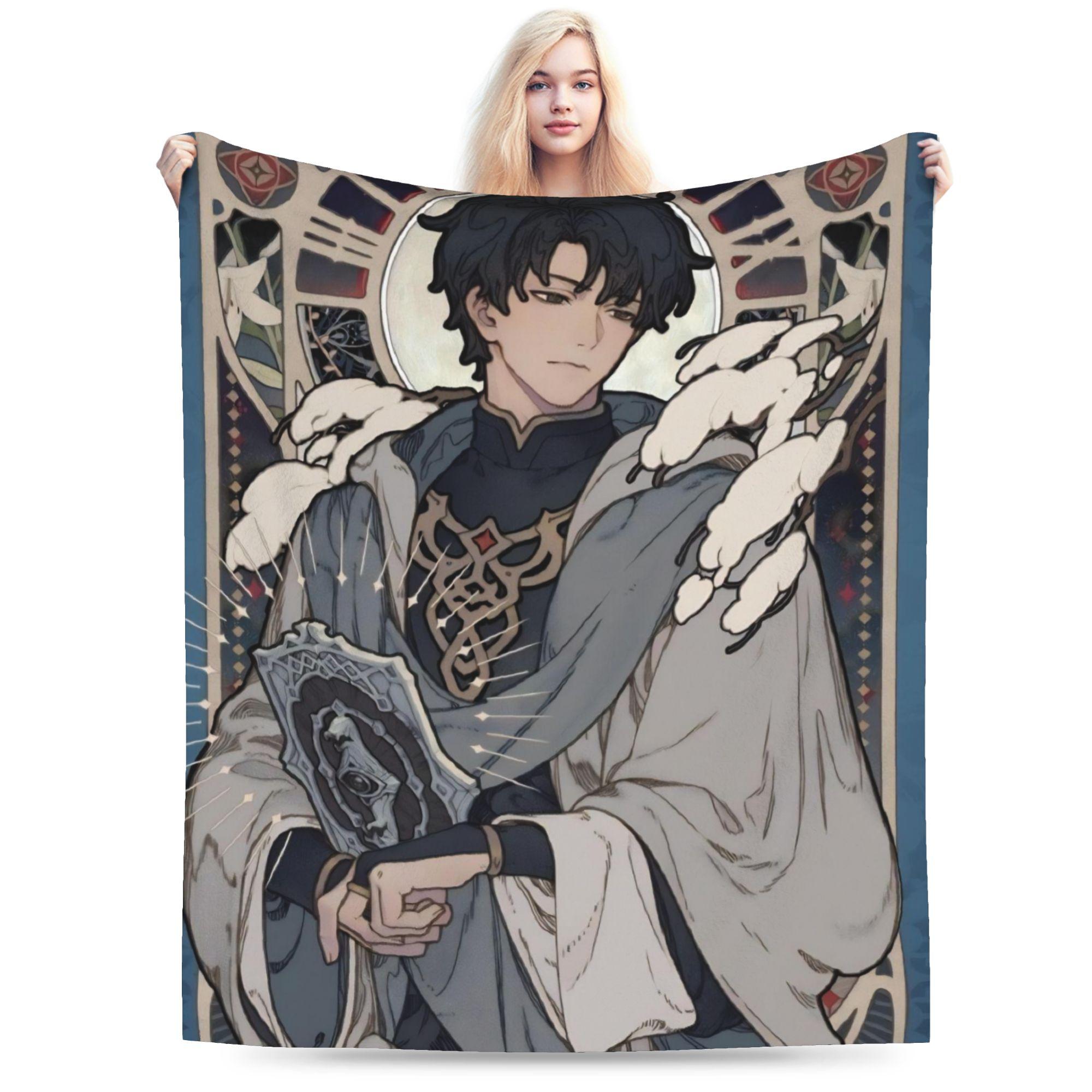 

Lord Of The Mysteries Blanket Quality Warm Soft Throw Blanket Winter Kids Adult Couch Chair Sofa Bed Pattern Bedspread 75x90cm