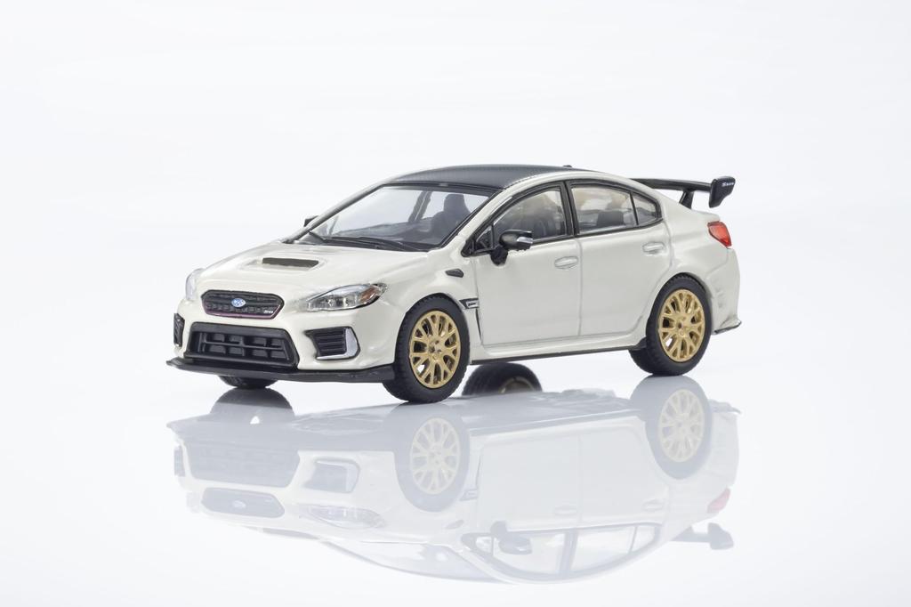 KYOSHO MINI CAR & BOOK Subaru S209 White K07124W