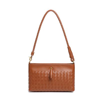 Versatile Hand-woven Bag, Simple and Trendy Single-shoulder Underarm Women's Bag, Large-capacity Single-shoulder Crossbody Bag for Commuting