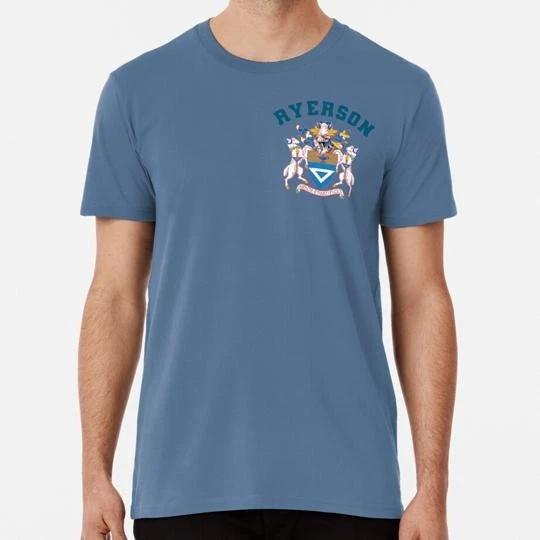 Ryerson University Coat Of Arms Size S to 5XL Made in the USA T-Shirt L