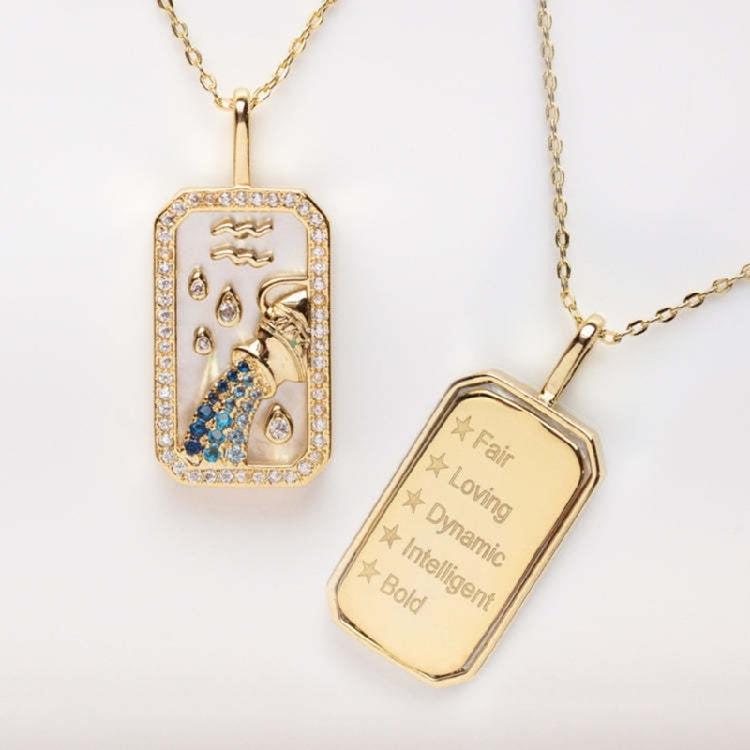 Przyciągający wzrok naszyjnik choker z wisiorkiem Zodiaki Modny łańcuszek na obojczyk z 12 konstelacjami