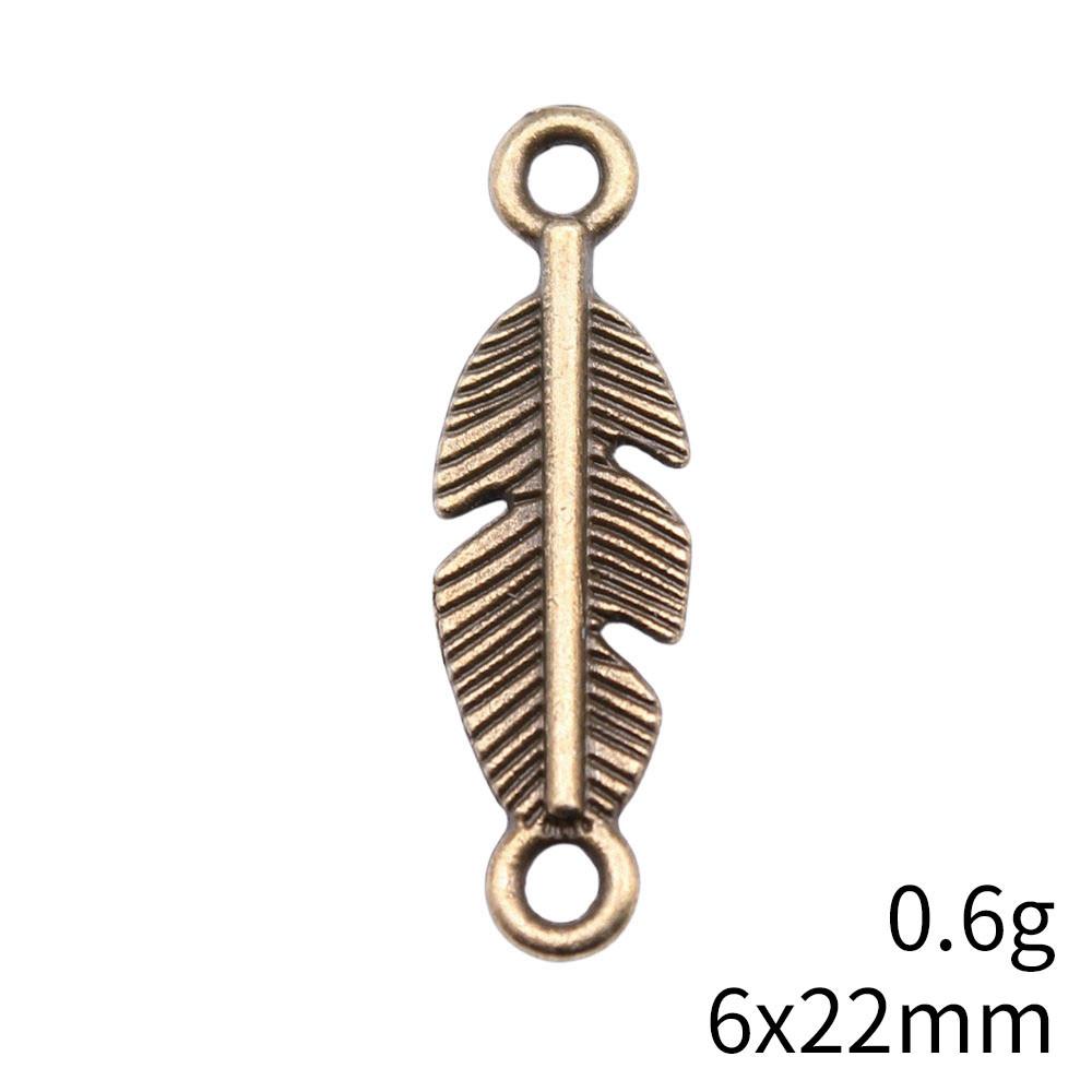 NewArrivals Charms Jewerly Making Feathers Leaf Charms Pendant Ornaments For Home Car Pendant