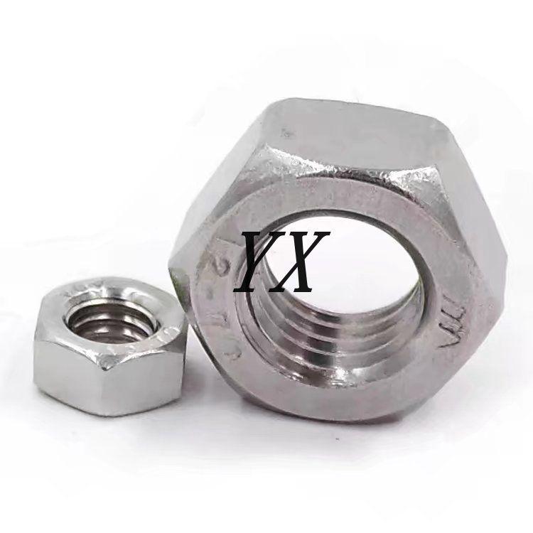 Stainless Steel 201 Hex Nut M3-M10, Fine Thread, Large Spot Promotion