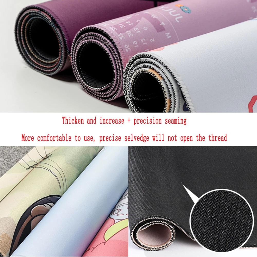 The Melancholy of Haruhi Suzumiya Mouse Pad game teclado XXL Mouse Pad Large Computer Laptop Non-slip Keyboard Desk Mat Mousepad